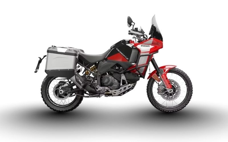 THRILLING BLACK AND DUCATI RED